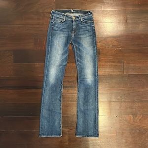 Seven For All Mankind Low Rise Skinny Bootcut Jean - 28